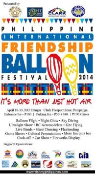 Philippine International Balloon Festival 2014 in Lubao, Pampanga, Clark